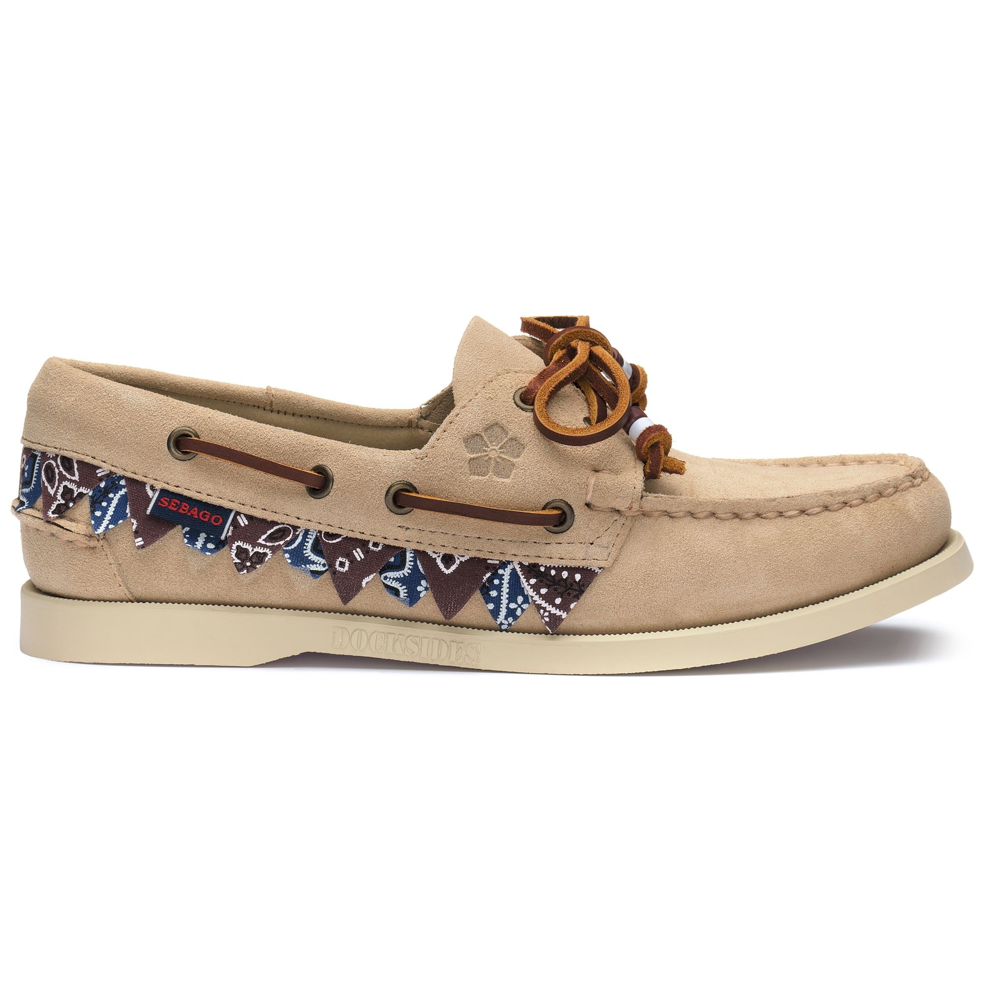 Sebago docksides beige deals