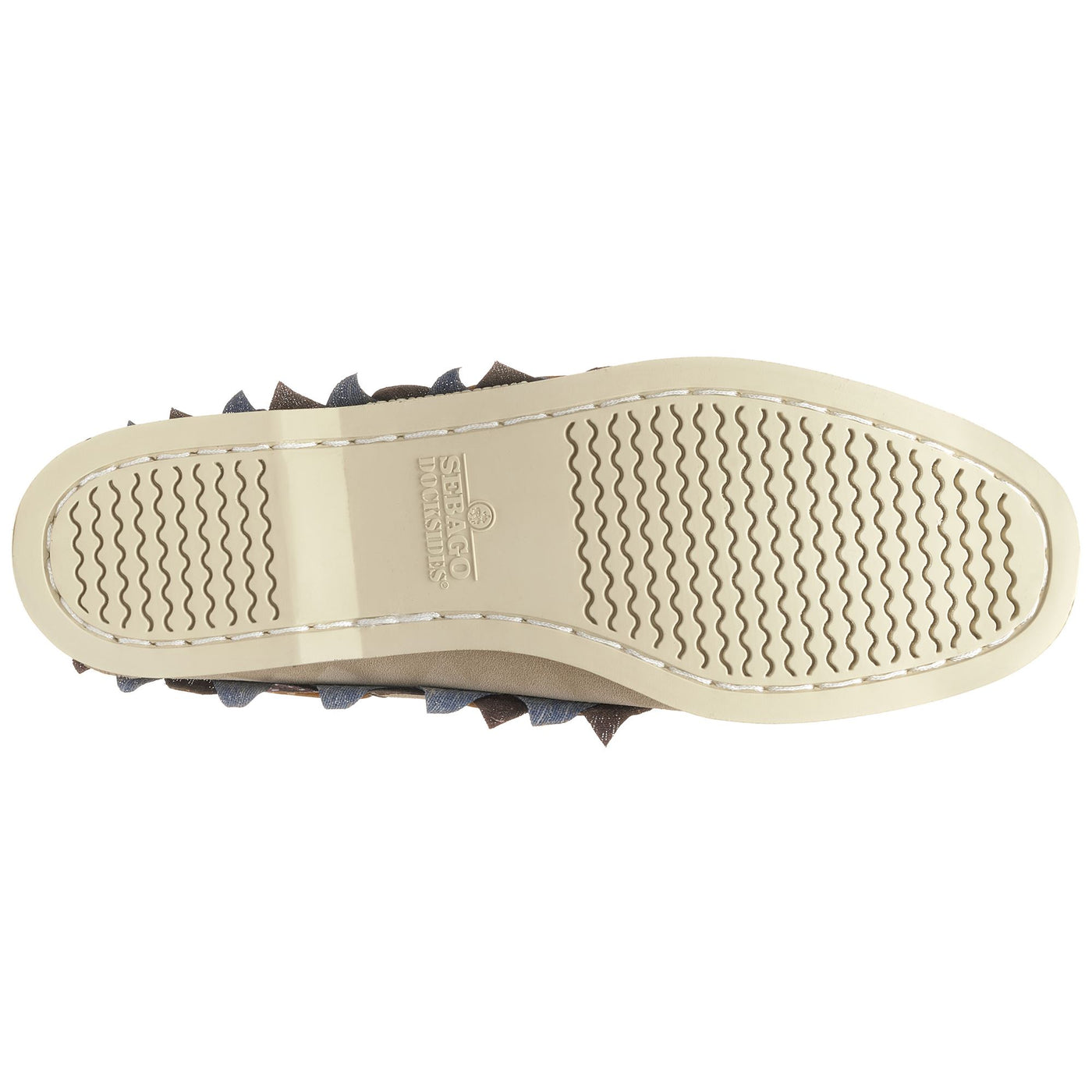 Docksides Woman PORTLAND HANAMI WOMAN Mocassin BEIGE TAFFY Dressed Front (jpg Rgb)	