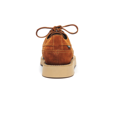Moc Man MAKWA SUEDE Low Cut BROWN COGNAC Detail (jpg Rgb)			