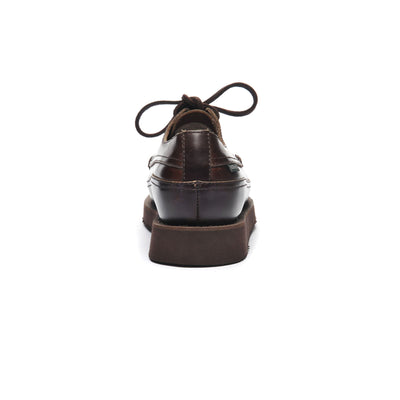 Moc Man MAKWA LEA Low Cut TOTAL DK BROWN Detail (jpg Rgb)			