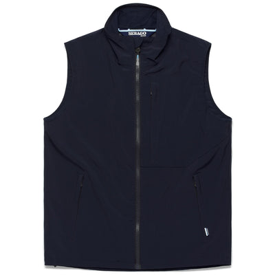 Jackets Unisex CREW VEST Vest BLUE MARINE Photo (jpg Rgb)			
