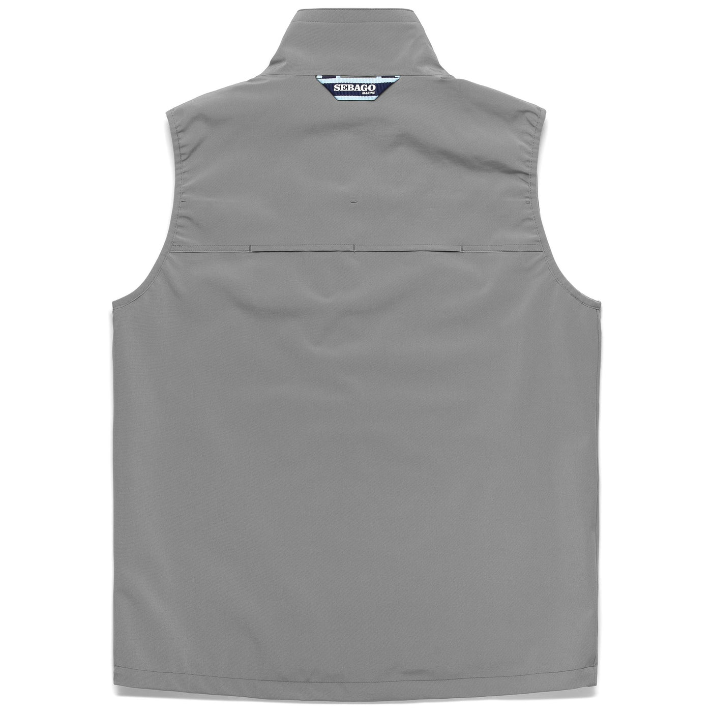 Jackets Unisex CREW VEST Vest GREY Dressed Front (jpg Rgb)	