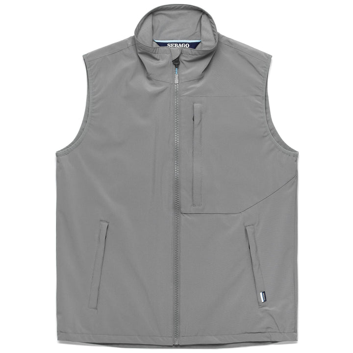 Jackets Unisex CREW VEST Vest GREY Photo (jpg Rgb)			