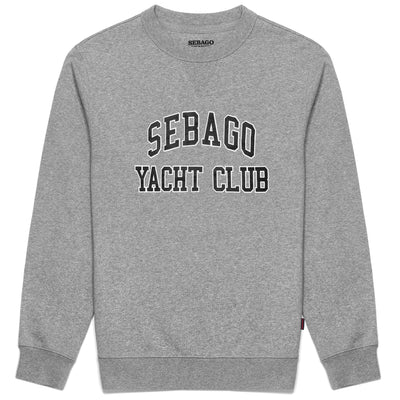 Fleece Man BOOTHBAY Jumper GREY MELANGE-BLUE-WHITE Photo (jpg Rgb)			