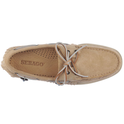 Docksides Man PORTLAND FRINGES Mocassin BEIGE CAMEL Dressed Back (jpg Rgb)		