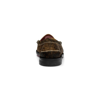 Moc Man DAN RAW Moccasin DK BROWN-WHITE-BLACK Detail (jpg Rgb)			