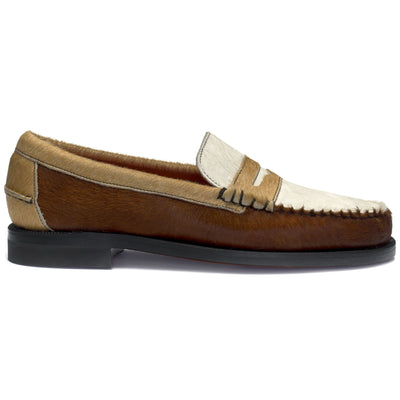 Moc Man DAN RAW Moccasin WHITE-BEIGE CAMEL-BROWN COGNAC Photo (jpg Rgb)			
