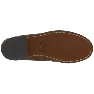 Moc Man DAN RAW Moccasin WHITE-BEIGE CAMEL-BROWN COGNAC Dressed Front (jpg Rgb)	