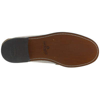 Moc Man DAN RAW Moccasin BROWN COGNAC-WHITE-BEIGE CAMEL Dressed Front (jpg Rgb)	