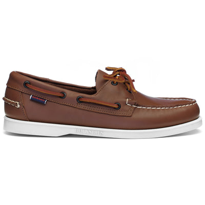 Docksides Man DOCKSIDES PORTLAND TAG Mocassin BROWN- GOLD BOAT SHOES Photo (jpg Rgb)			