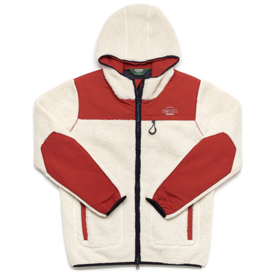 Fleece Man AUBURN Jumper WHITE NATURAL-RED-BLUE Photo (jpg Rgb)			