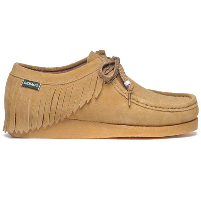 Moc Woman KOALA FRINGES WOMAN Low Cut BEIGE CAMEL Photo (jpg Rgb)			