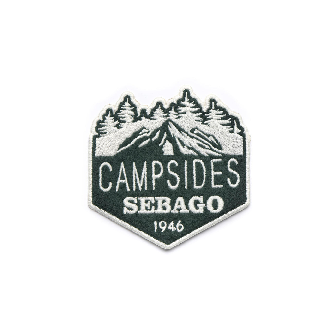 EXTERNAL DECORATION Unisex CAMPSIDES SEBAGO PATCH GREEN-OFF WHITE Photo (jpg Rgb)			