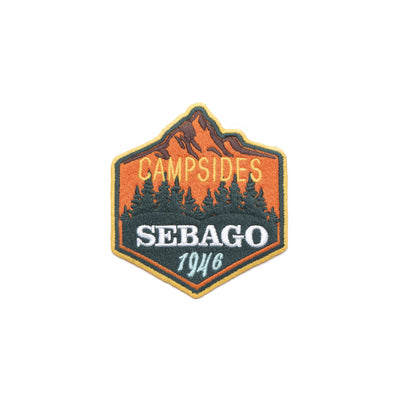 EXTERNAL DECORATION Unisex CAMPSIDES SEBAGO PATCH ORANGE-GREEN-WHITE Photo (jpg Rgb)			