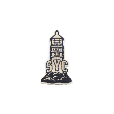 EXTERNAL DECORATION Unisex SYC LIGHTHOUSE PATCH OFF WHITE- BLUE MARINE Photo (jpg Rgb)			