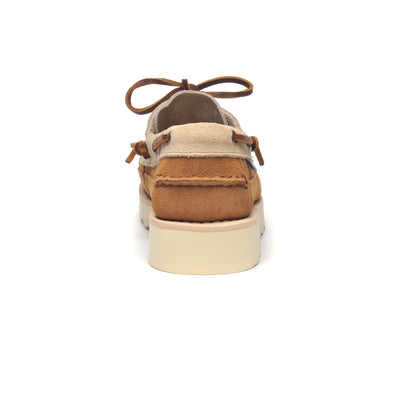 Moc Woman CAYUGA WOMAN Moccasin CAMEL-PAPYRUS-COGNAC Detail (jpg Rgb)			