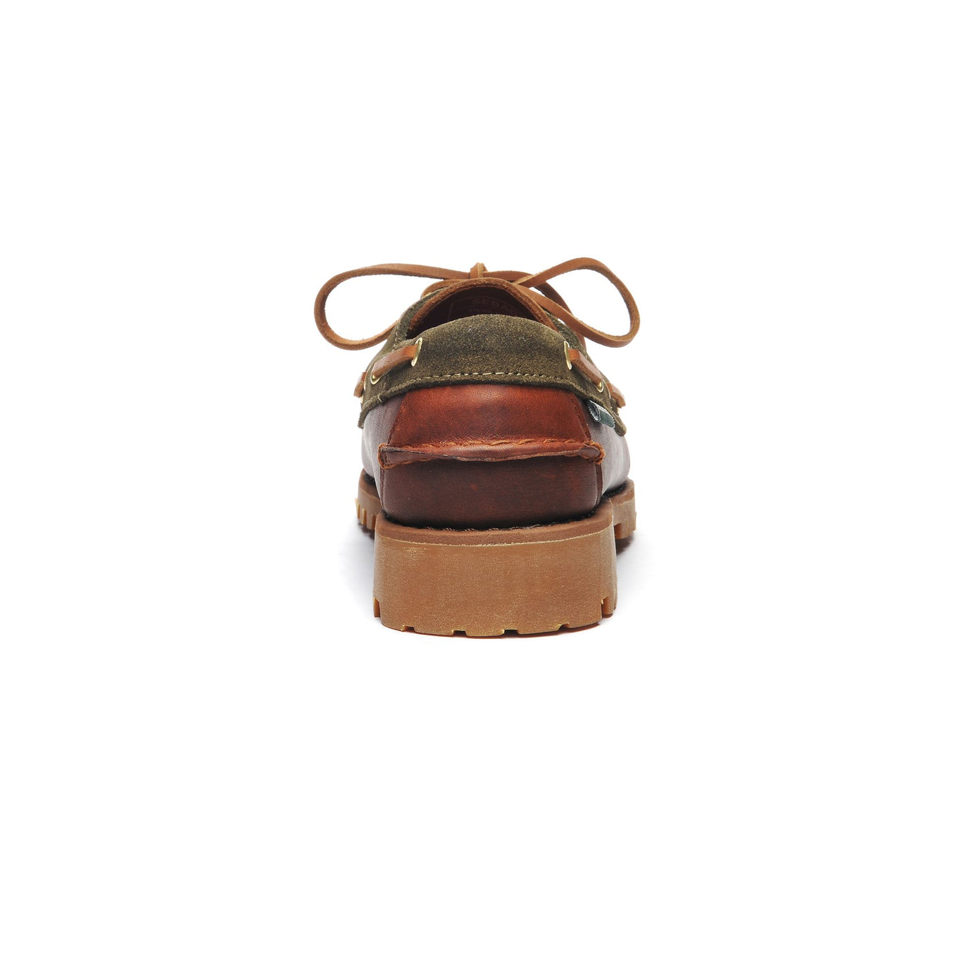 Moc Man TRICKEY LUG Low Cut CUOIO-GREENMILITARY Detail (jpg Rgb)			