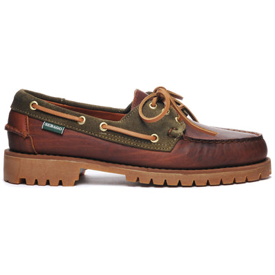 Moc Man TRICKEY LUG Low Cut CUOIO-GREENMILITARY Photo (jpg Rgb)			
