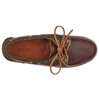Moc Man TRICKEY LUG Low Cut CUOIO-GREENMILITARY Dressed Back (jpg Rgb)		