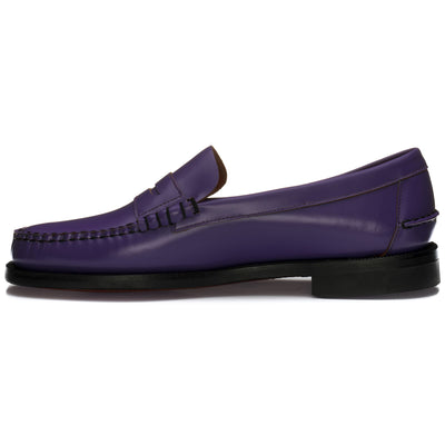Moc Man DAN OUTSIDES Moccasin PURPLE MAGIC Dressed Side (jpg Rgb)		