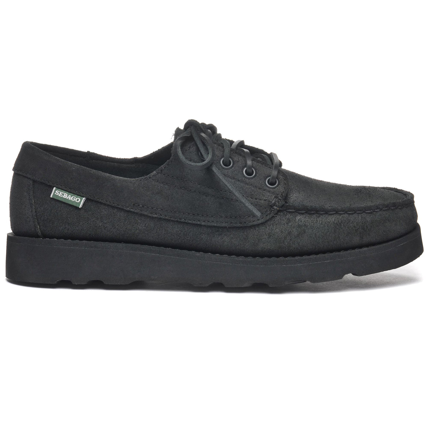 Moc Man ASKOOKFIELD WAXY SUEDE TOTAL BLACK Moccasin TOTAL BLACK Photo (jpg Rgb)			