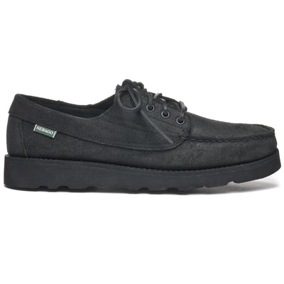 Moc Man ASKOOKFIELD WAXY SUEDE TOTAL BLACK Moccasin TOTAL BLACK Photo (jpg Rgb)			