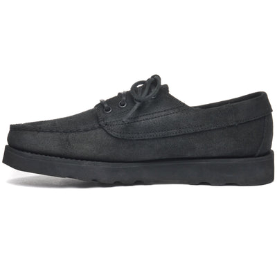 Moc Man ASKOOKFIELD WAXY SUEDE TOTAL BLACK Moccasin TOTAL BLACK Dressed Side (jpg Rgb)		