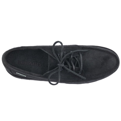 Moc Man ASKOOKFIELD WAXY SUEDE TOTAL BLACK Moccasin TOTAL BLACK Dressed Back (jpg Rgb)		