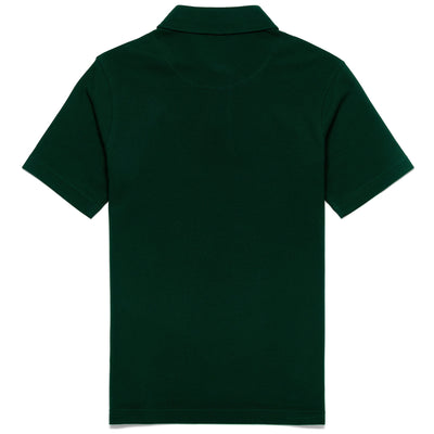Polo Shirts Man ORCHARD Polo GREEN ENGLISH Dressed Front (jpg Rgb)	