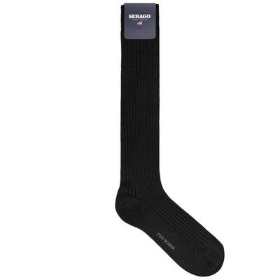 Socks Man CARTHAGE 321 Knee High Sock BLACK Photo (jpg Rgb)			
