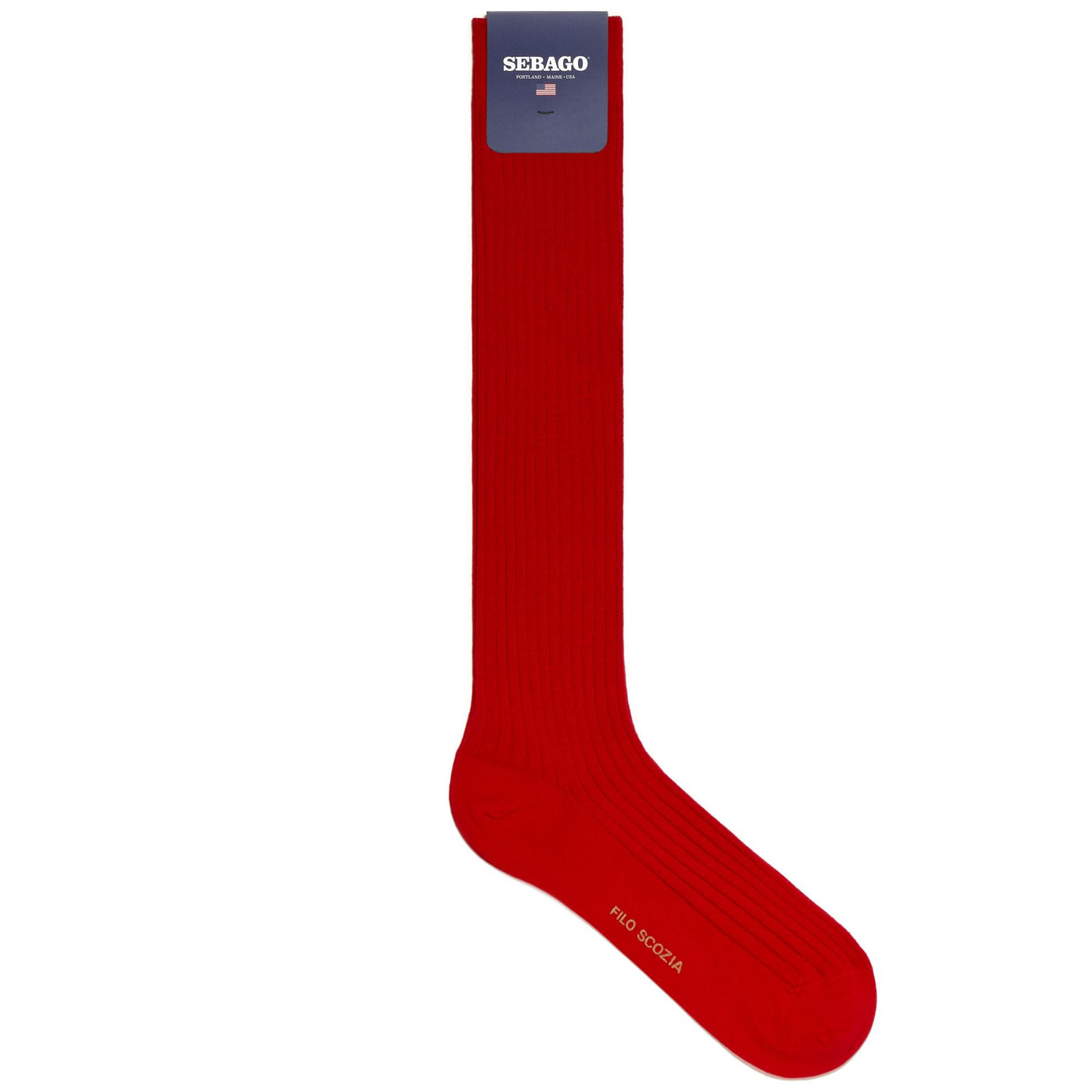 Socks Man CARTHAGE 321 Knee High Sock RED Photo (jpg Rgb)			