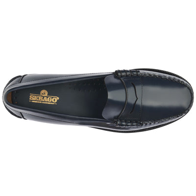 Moc Woman CLASSIC DAN PIGMENT WOMAN Moccasin BRILLIANT BLUE Dressed Back (jpg Rgb)		