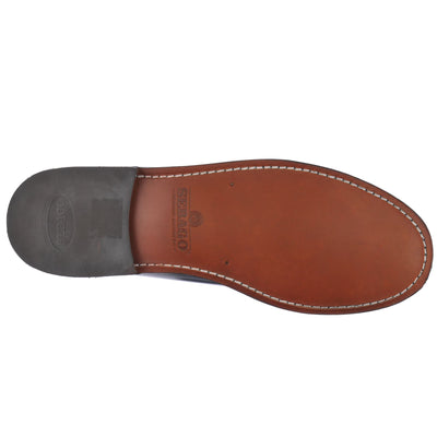 Moc Woman CLASSIC DAN PIGMENT WOMAN Moccasin BRILLIANT BLUE Dressed Front (jpg Rgb)	