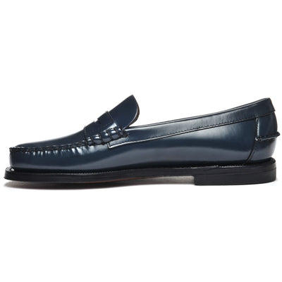 Moc Woman CLASSIC DAN PIGMENT WOMAN Moccasin BRILLIANT BLUE Dressed Side (jpg Rgb)		