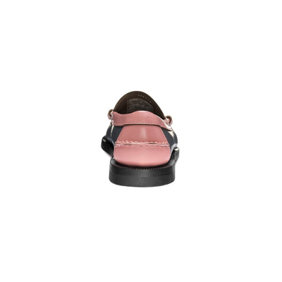 Moc Woman CLASSIC DAN PIGMENT WOMAN Moccasin STEEL GREY- PINK BRUSH- WHITE Detail (jpg Rgb)			