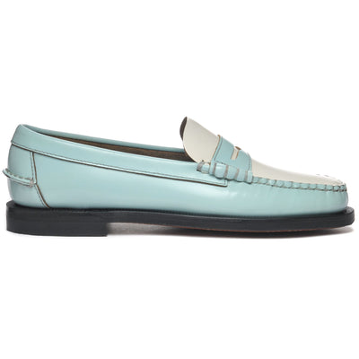 Moc Woman CLASSIC DAN PIGMENT WOMAN Moccasin BLUE ICE- WHITE Photo (jpg Rgb)			