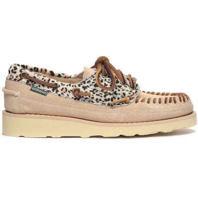 Moc Woman KEUKA WILD W Moccasin LtBeige-Cheetah | Sebago Photo (jpg Rgb)			