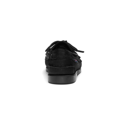 Docksides Woman DOCKSIDES PORTLAND WILD WOMAN Mocassin TOTAL BLACK Detail (jpg Rgb)			