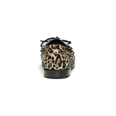 Docksides Woman DOCKSIDES PORTLAND WILD WOMAN Mocassin LEOPARD-BLACK Detail (jpg Rgb)			