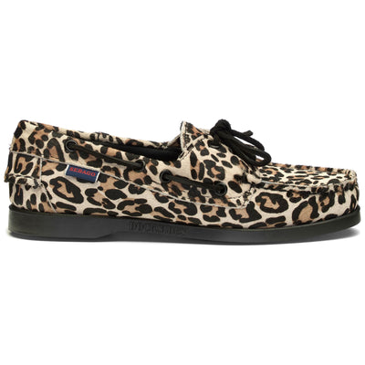 Docksides Woman DOCKSIDES PORTLAND WILD WOMAN Mocassin LEOPARD-BLACK Photo (jpg Rgb)			
