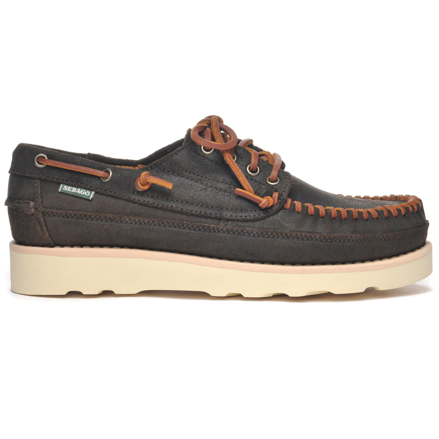 Moc Man KEUKA OIL Low Cut DK BROWN Photo (jpg Rgb)			