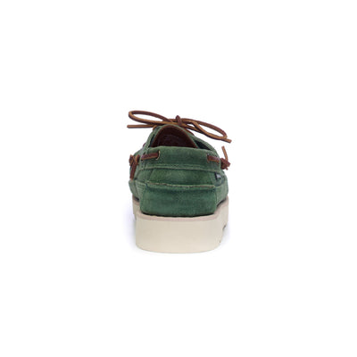 Moc Man KEUKA OIL Low Cut OLIVE Detail (jpg Rgb)			