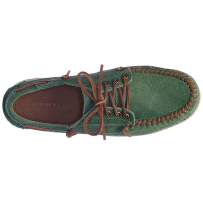 Moc Man KEUKA OIL Low Cut OLIVE Dressed Back (jpg Rgb)		