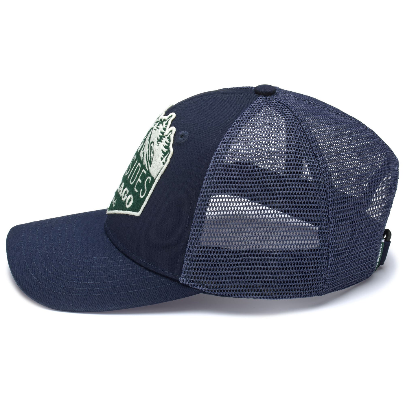 Headwear Unisex CASCOBAY Cap BLUE MARINE Dressed Front (jpg Rgb)	