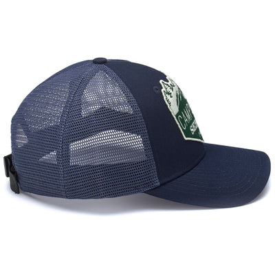 Headwear Unisex CASCOBAY Cap BLUE MARINE Dressed Back (jpg Rgb)		