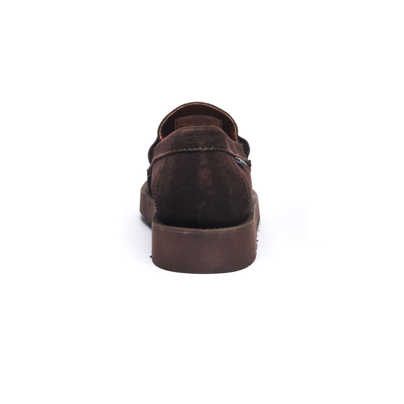 Moc Man WATA PENNY EVA SUEDE Low Cut TOTAL DK BROWN Detail (jpg Rgb)			