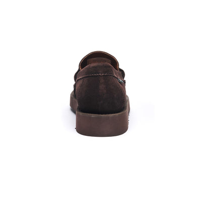 Moc Man WATA PENNY EVA SUEDE Low Cut TOTAL DK BROWN Detail (jpg Rgb)			