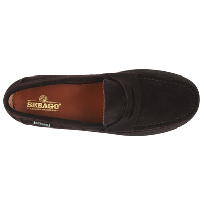 Moc Man WATA PENNY EVA SUEDE Low Cut TOTAL DK BROWN Dressed Back (jpg Rgb)		