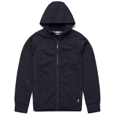 Fleece Unisex CREW FZ HOODIE Jacket BLUE MARINE Photo (jpg Rgb)			