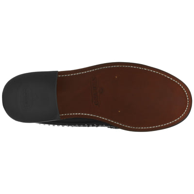 Moc Man DAN STUDS Moccasin BLACK Dressed Front (jpg Rgb)	